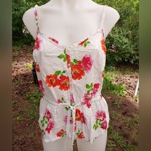 Floral top by Hollister